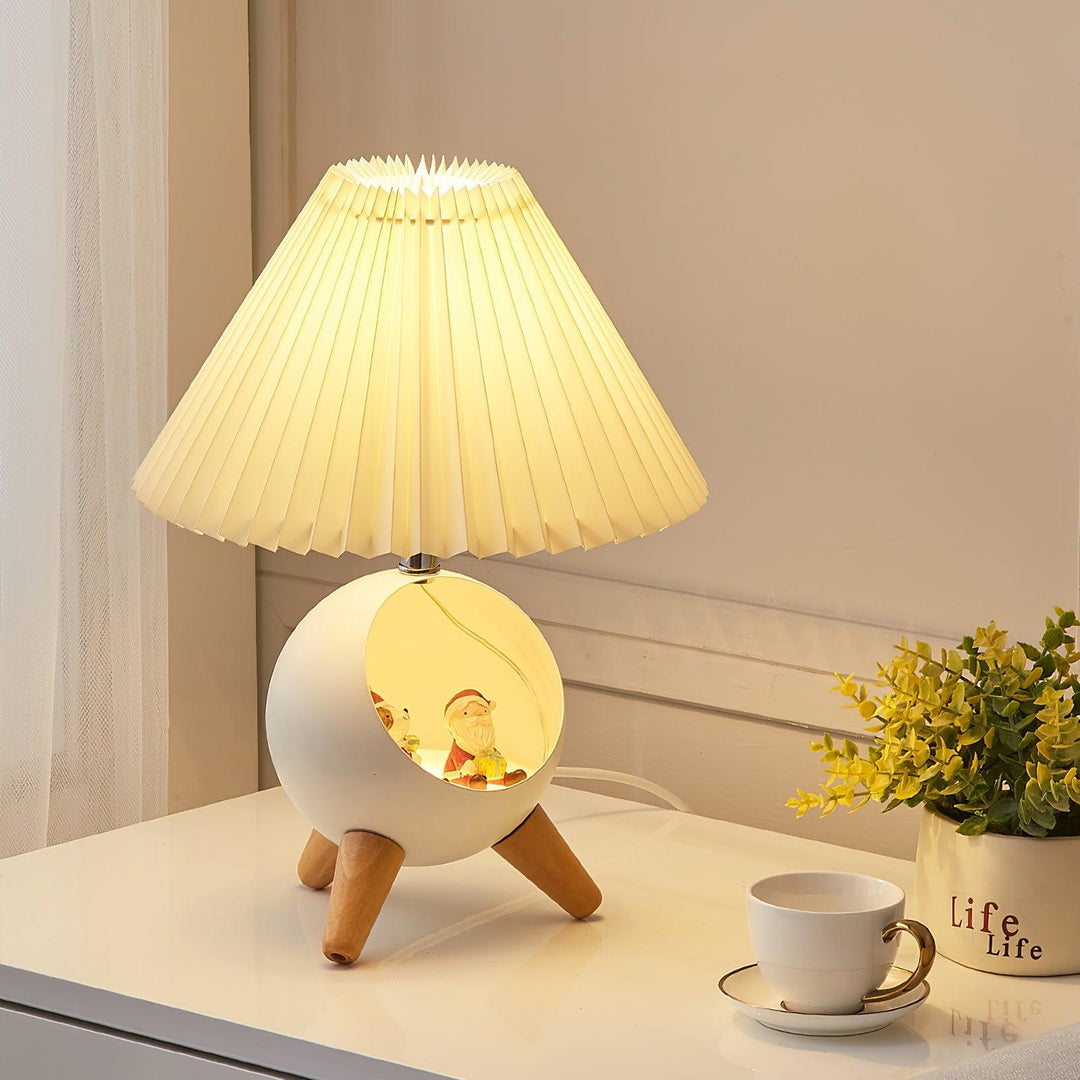 Wood Small Table Lamp - Vakkerlight