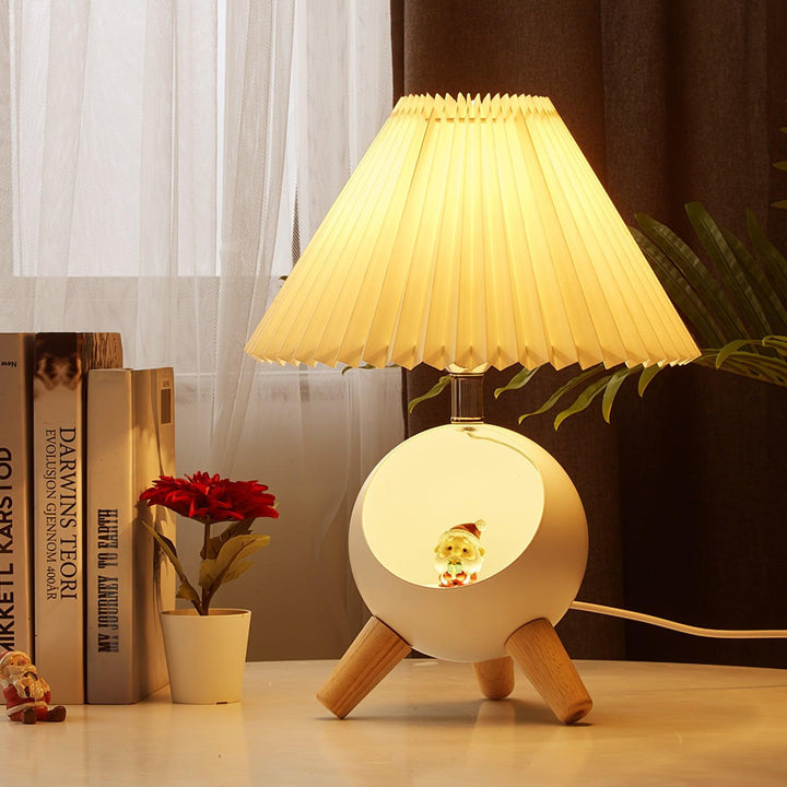 Wood Small Table Lamp - Vakkerlight