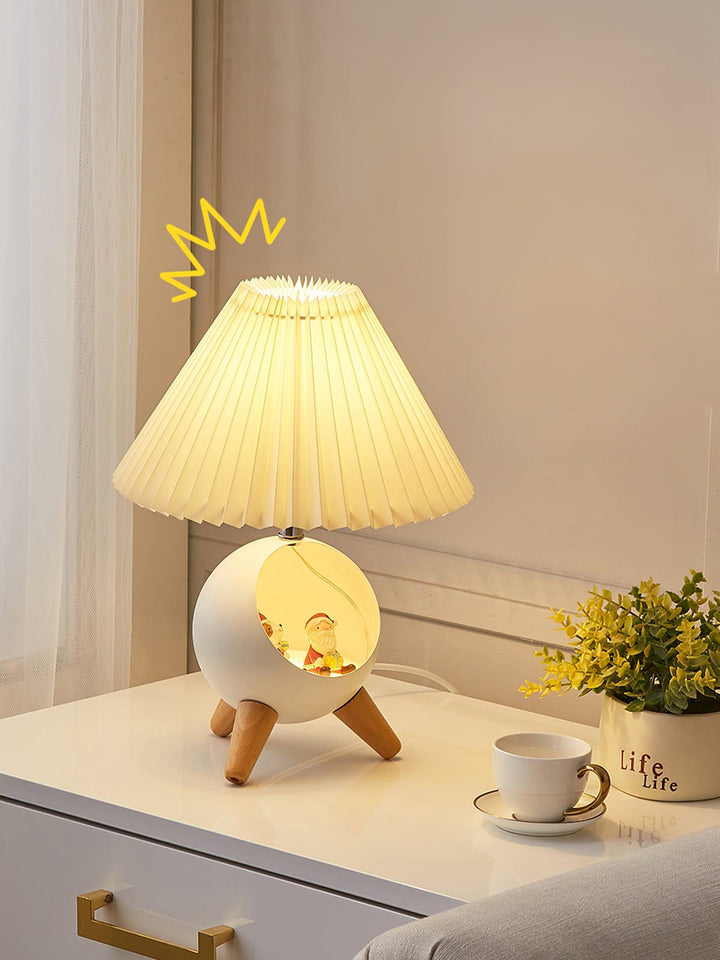 Wood Small Table Lamp - Vakkerlight