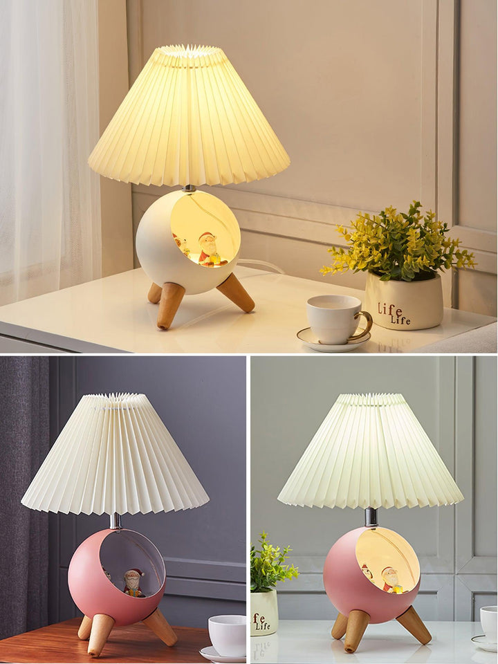 Wood Small Table Lamp - Vakkerlight