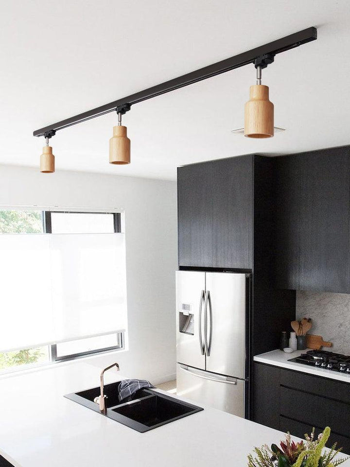 Wood Track Ceiling Lamp - Vakkerlight