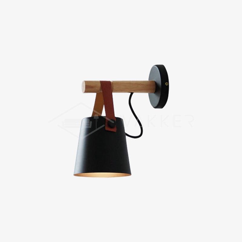 Wooden Conical Wall Light - Vakkerlight