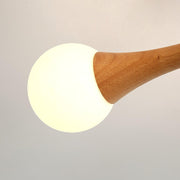 Wooden Nera Chandelier - Vakkerlight