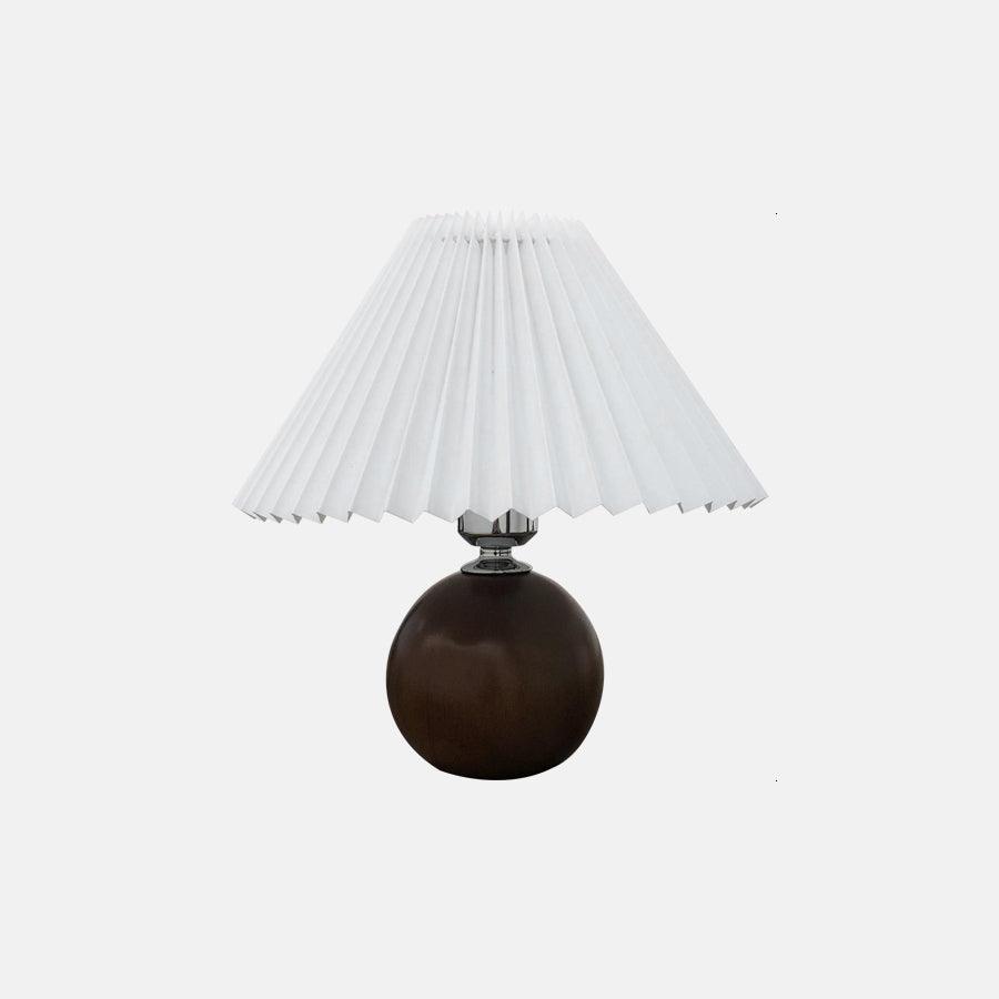 Wooden Pleated Table Lamp - Vakkerlight