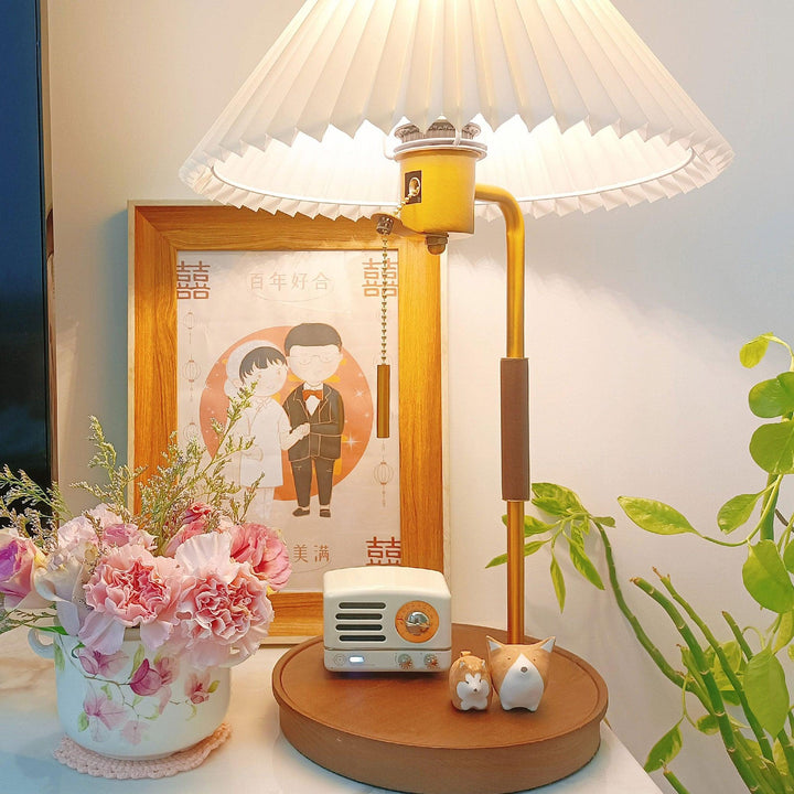 Wooden Retro Table Lamp - Vakkerlight