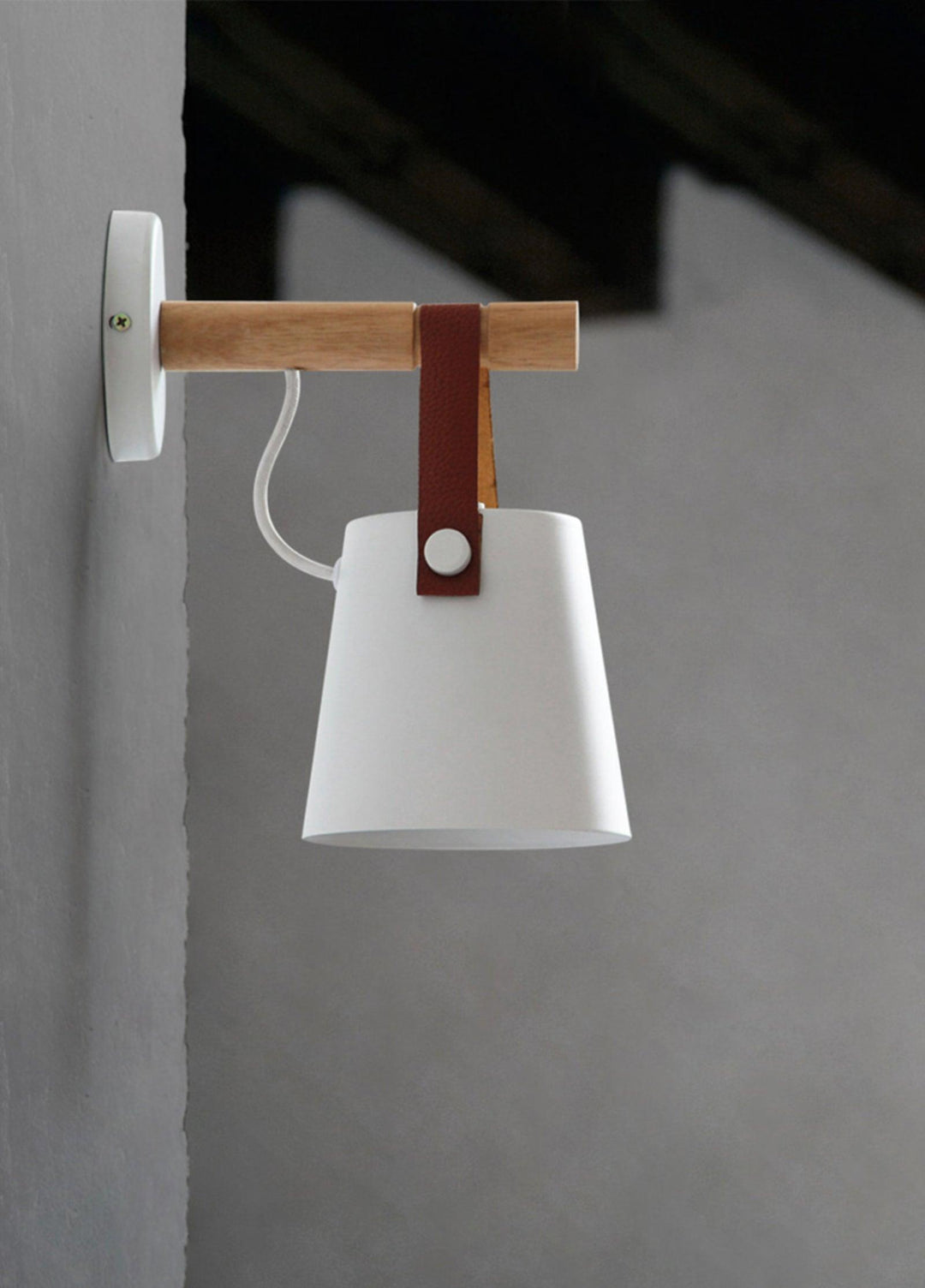 Wooden Conical Wall Light - Vakkerlight