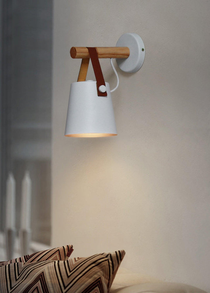 Wooden Conical Wall Light - Vakkerlight