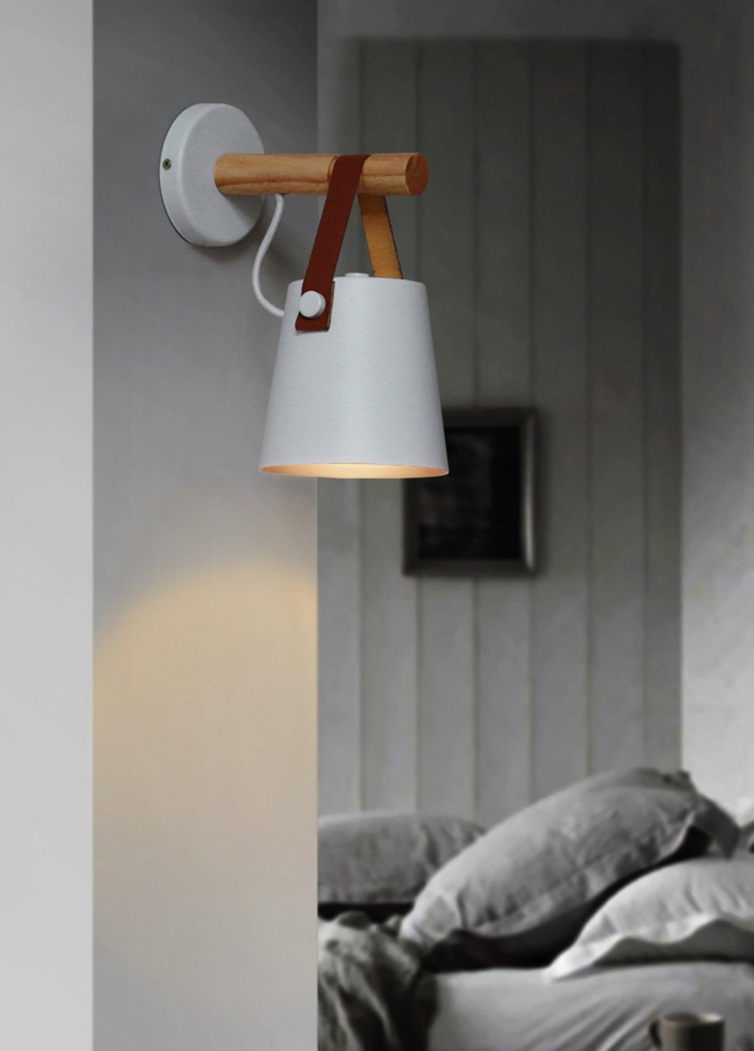 Wooden Conical Wall Light - Vakkerlight