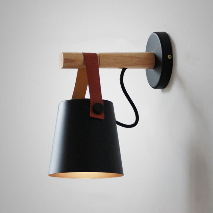 Wooden Conical Wall Light - Vakkerlight