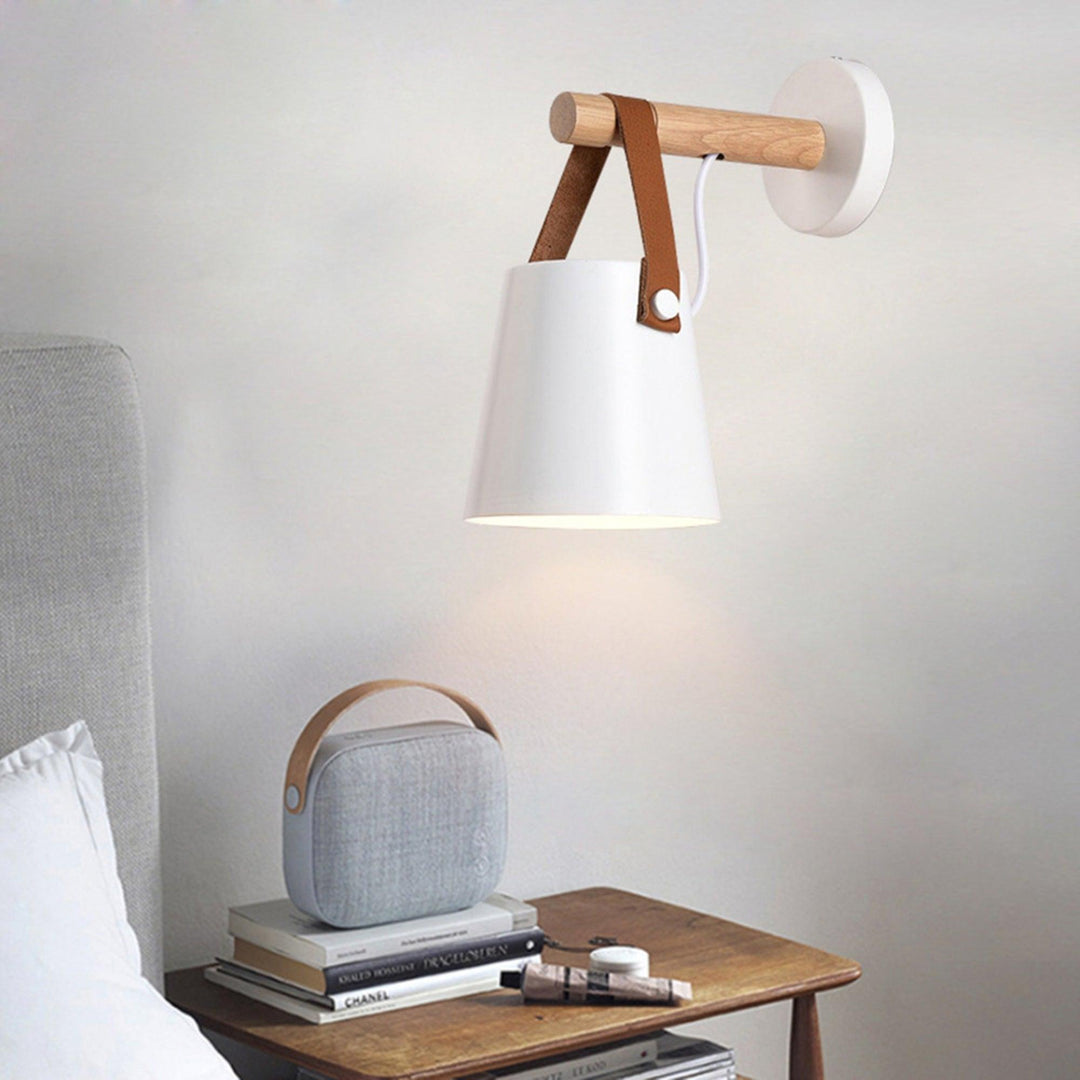 Wooden Conical Wall Light - Vakkerlight