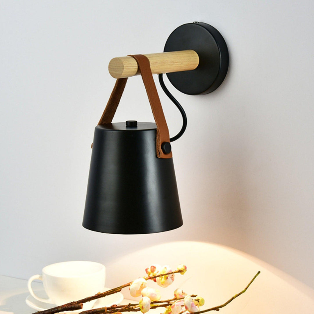 Wooden Conical Wall Light - Vakkerlight