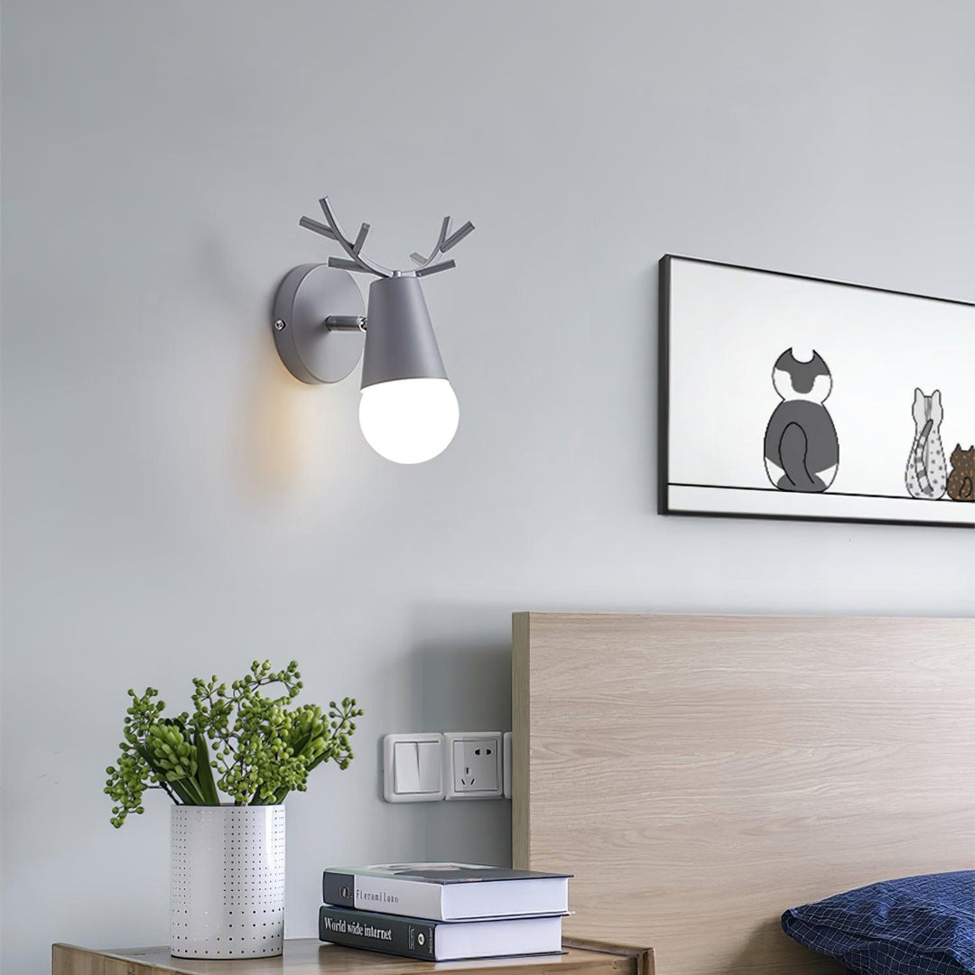 Yeknu Antler Wall Lamp - Vakkerlight