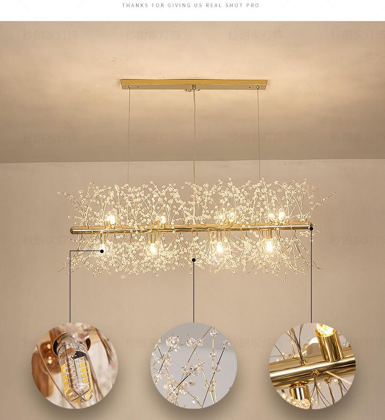 Crystal Dandelion Chandelier - Vakkerlight