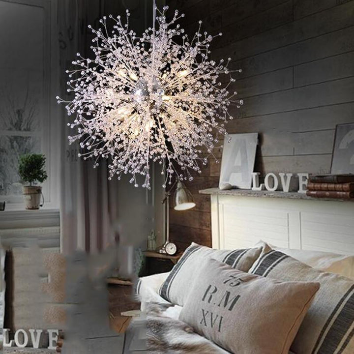 Crystal Dandelion Chandelier - Vakkerlight