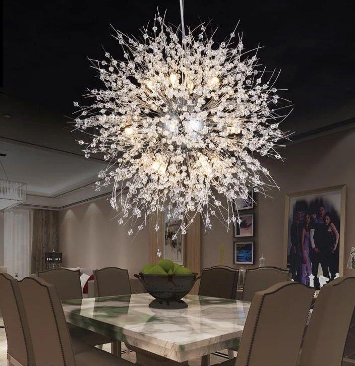 Crystal Dandelion Chandelier - Vakkerlight