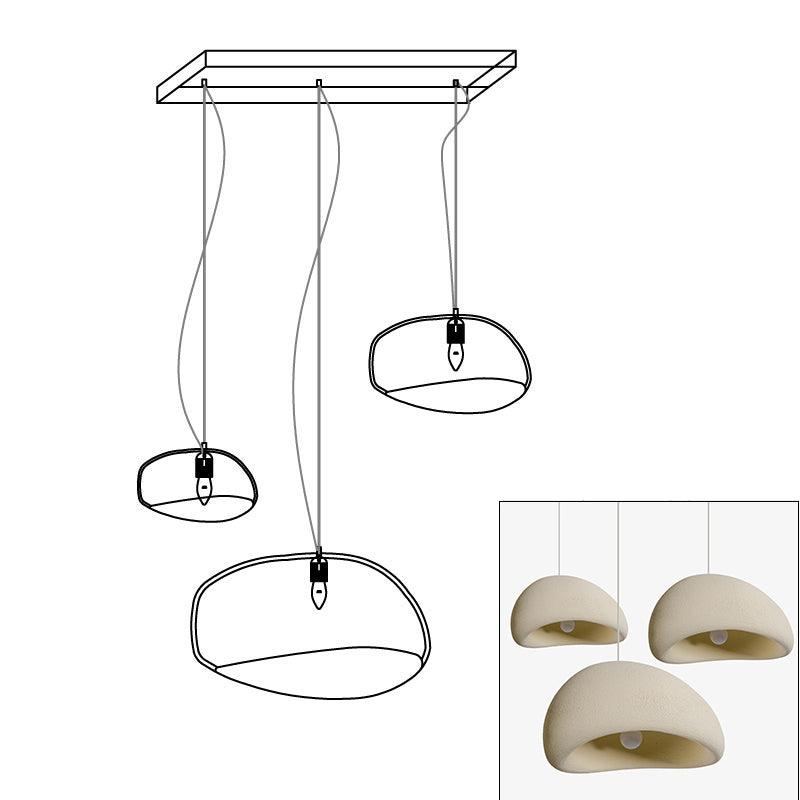 Khmara Rough Combination Chandelier B - Vakkerlight