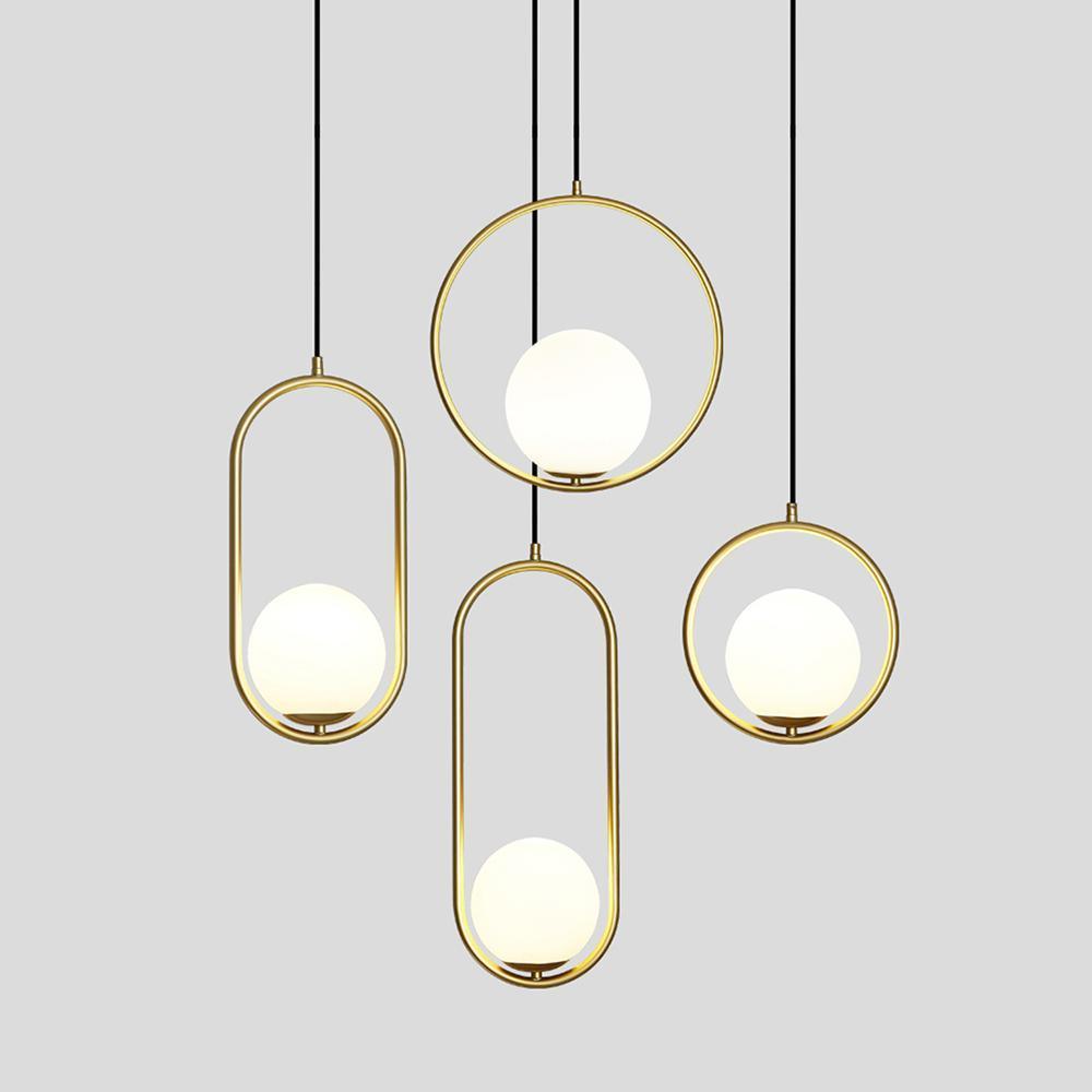 Mila Brass Pendant Swag Light - Vakkerlight