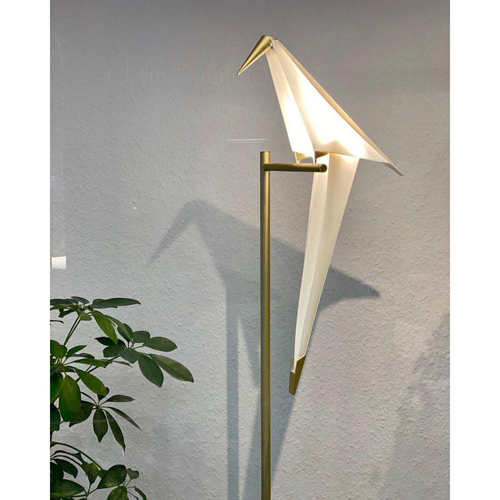 Lampe à poser oiseau perchoir