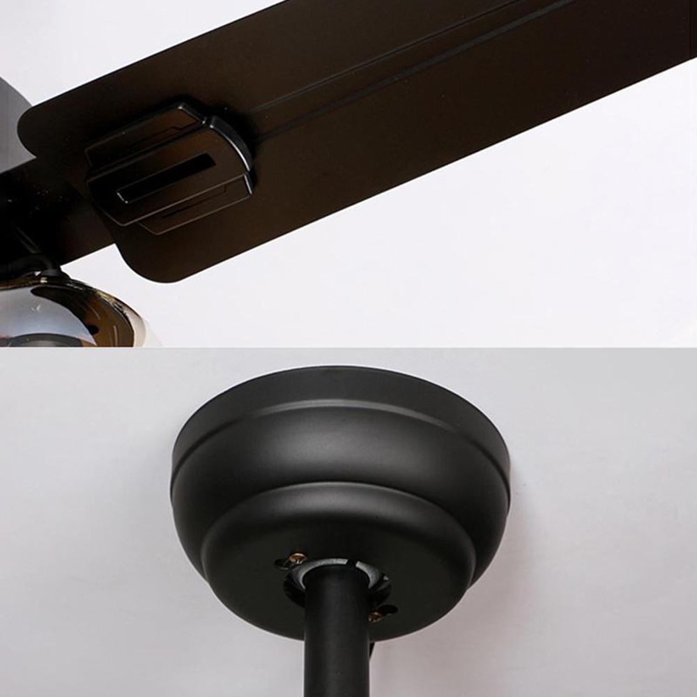 Black Vintage Ceiling Fan - Vakkerlight